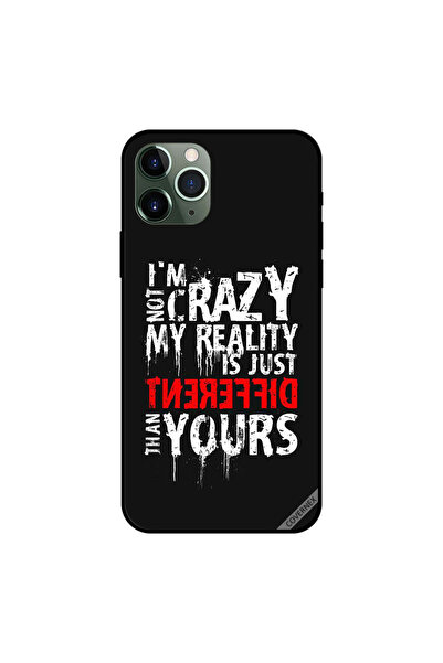 Covernex غطاء حماية لجهاز iPhone 11 Pro أنا لست مجنونًا واقعي