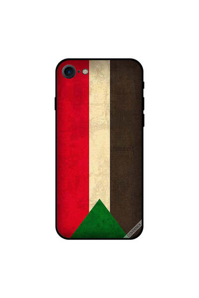 Covernex غطاء حماية لجهاز iPhone 8 بعلم السودان العتيق