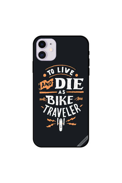 Covernex غطاء حماية لهاتف iPhone 11 للعيش والموت كمسافر بالدراجة