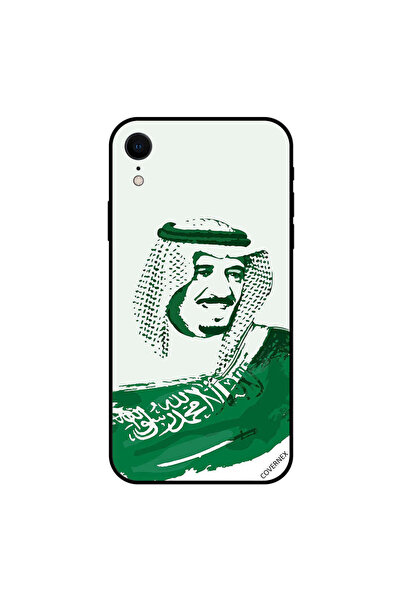 Covernex غطاء حماية آيفون XR الملك سلمان وعلم المملكة العربية السعودية