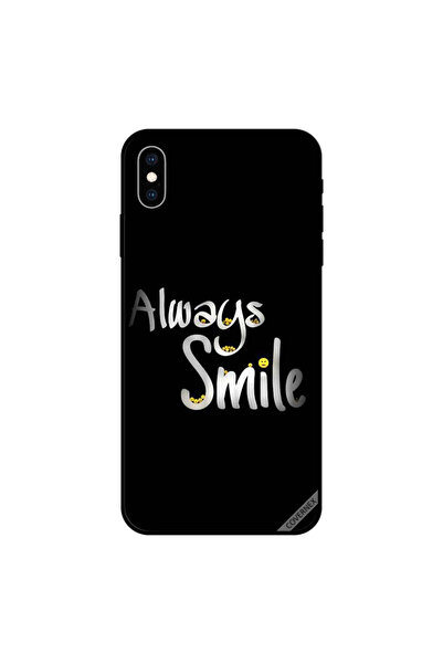 Covernex غطاء حماية لجهاز iPhone XS MAX - ابتسم دائمًا