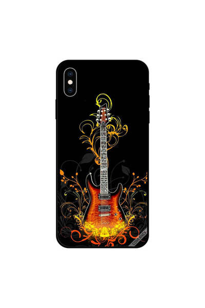 Covernex iPhone XS MAX Case Cover Floral Guitar