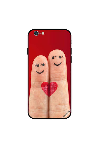 Covernex غطاء حماية لهاتف iPhone 6s Plus برسومات الأصابع