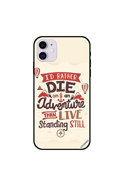 Covernex غطاء حماية لجهاز iPhone 11 "Die on an Adventure"