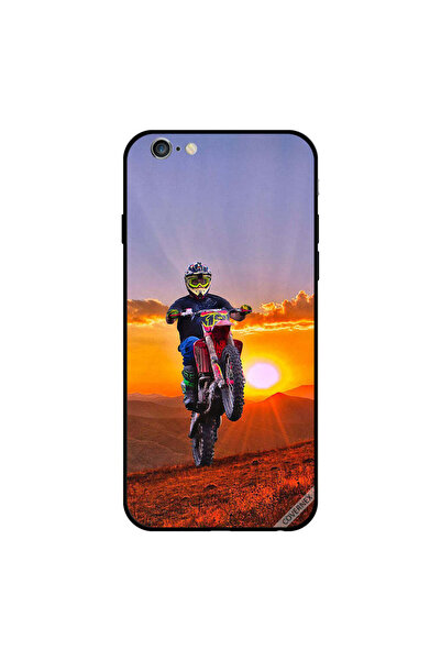 Covernex غطاء حماية لهاتف iPhone 6s Plus بتصميم دراجات نارية وشمس