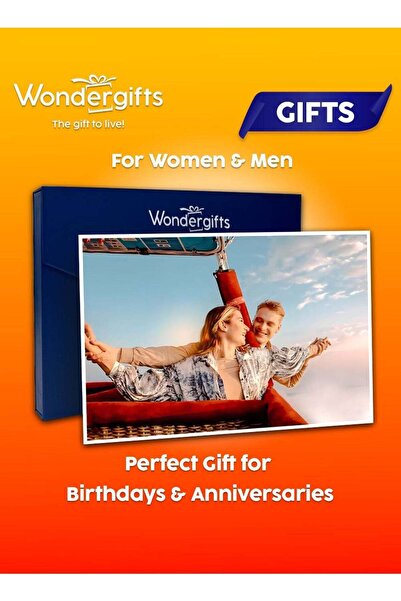 Wondergifts تجربة منطاد صحراوي ساخن (٢ بسعر ١) | هدية مغامرة رومانسية لها ولل...