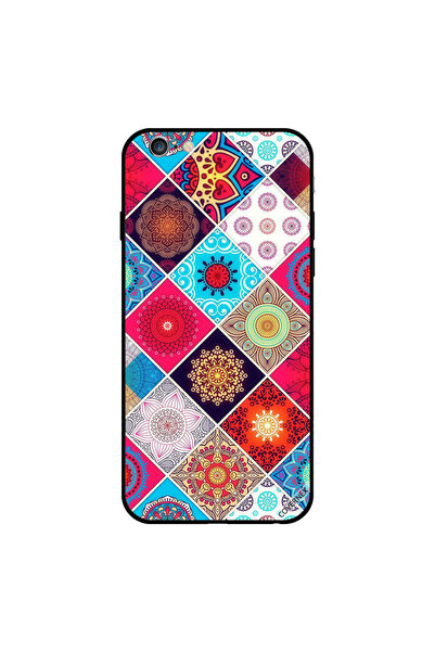 Covernex غطاء حماية لجهاز iPhone 6 بنقشة أشكال زهور ملونة