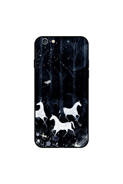 Covernex غطاء حماية لجهاز iPhone 6 بتصميم وحيد القرن في الليل