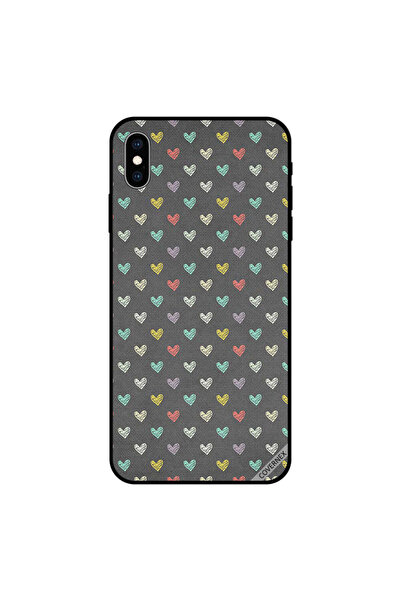 Covernex غطاء حماية لهاتف iPhone XS MAX بقلوب ملونة