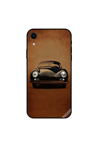 Covernex غطاء حماية iPhone XR أسود بتصميم سيارة كلاسيكية