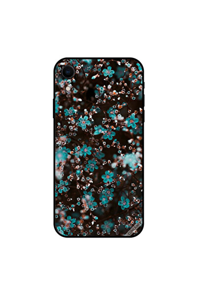Covernex غطاء حماية iPhone XR زهور زرقاء صغيرة على الأشجار