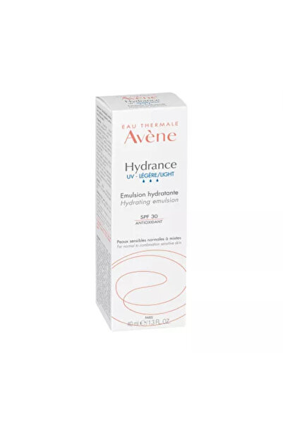 Avene Emulsie hidratantă pentru ten normal-mixt SPF 30 Hydrance Legere UV, Avene, Cremă de față, 40ml