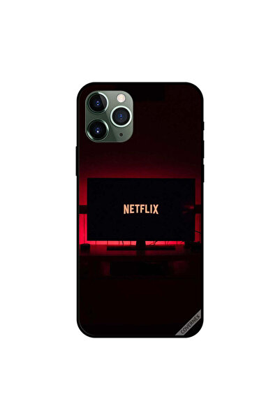 Covernex غطاء حماية لجهاز iPhone 11 Pro Max من Netflix على التلفزيون