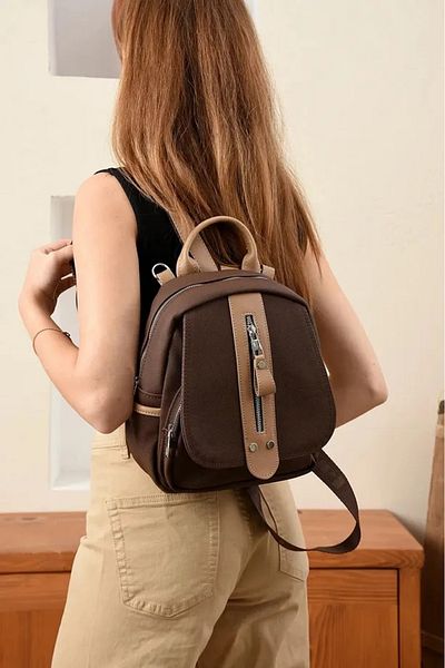 Just Polo Women's Handbag and Backpack with Long Strap Compartment