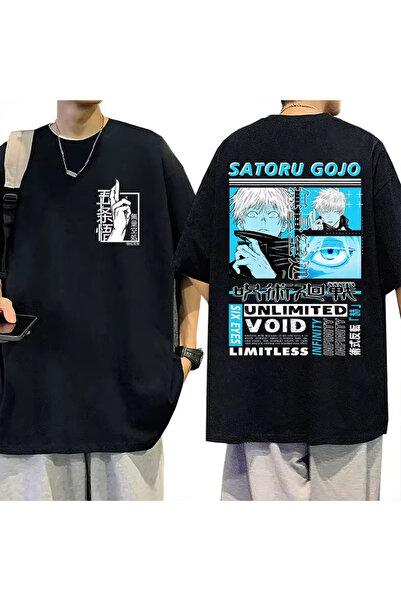 Flood Of Style Tricou unisex cu desen anime Jujutsu Gojo Satoru