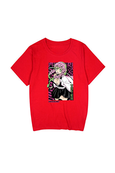 Flood Of Style Tricou unisex cu model anime Kanroji Mitsuri demon slayer