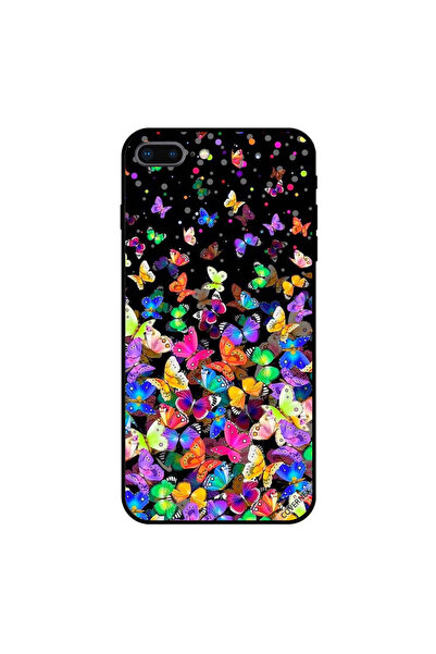 Covernex غطاء حماية لجهاز آيفون 7 بلس - فراشات صغيرة متعددة الألوان