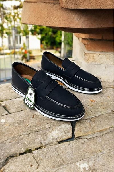 RASGO Men Shoes Comfortable,Orthopedic Sole Ergonomic Design,Nubuck Leather Comfort,Shoes 40,41,42,43,44
