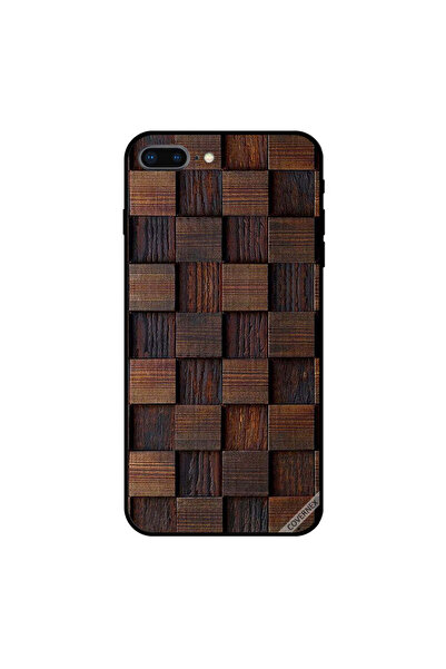 Covernex غطاء حماية iPhone 7 Plus مربعات خشبية