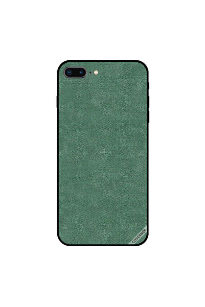 Covernex غطاء حماية لجهاز iPhone 7 Plus بنقشة جلد أخضر