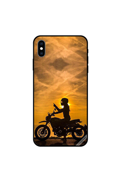 Covernex غطاء حماية لهاتف iPhone XS MAX - فتاة محبة للدراجات