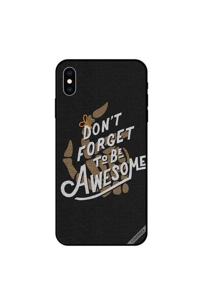 Covernex iPhone X Case Cover Don't Forget To Be Awesome