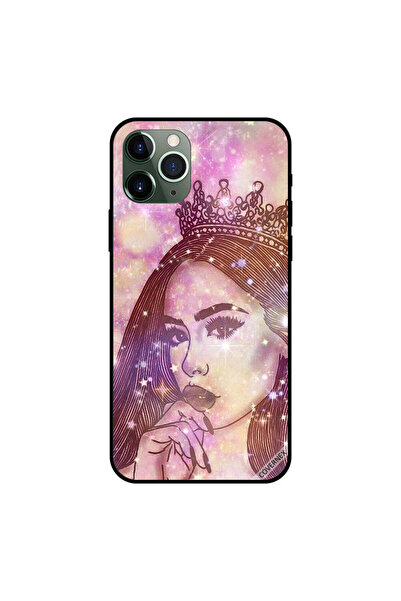 Covernex غطاء حماية لهاتف iPhone 11 Pro بتصميم فتاة الملكة اللامعة