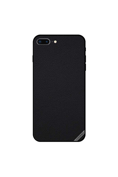Covernex غطاء حماية لجهاز iPhone 7 Plus بنقشة جلد أسود