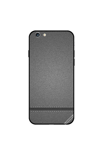 Covernex غطاء حماية لجهاز iPhone 6s Plus بنقشة جلد رمادي