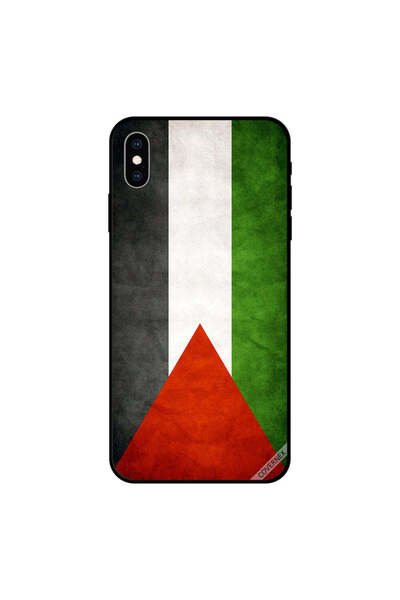 Covernex غطاء حماية لجهاز iPhone XS MAX بعلم فلسطين العتيق