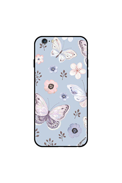 Covernex غطاء حماية لجهاز iPhone 6s Plus بنقشة فراشات وزهور