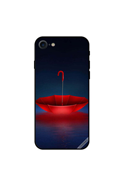 Covernex غطاء حماية لجهاز iPhone 8 بتصميم مظلة حمراء جميلة