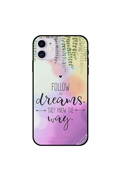 Covernex غطاء حماية لجهاز iPhone 11 اتبع أحلامك فهي تعرف الطريق