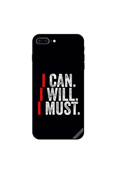 Covernex غطاء حماية لجهاز iPhone 7 Plus أنا أستطيع، أنا سأفعل، أنا يجب أن أفعل