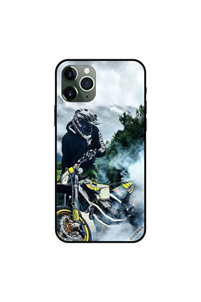 Covernex غطاء حماية لهاتف iPhone 11 Pro بتصميم "شيلبي على الدراجة"