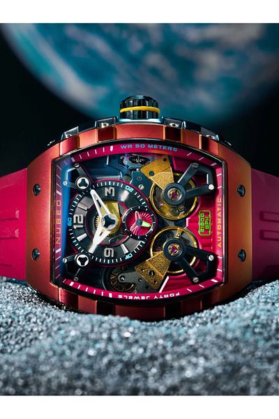 Nubeo Mens Watch Nubeo NB-6100-04, Automatic, 48mm, 5ATM