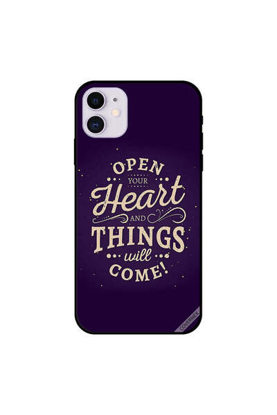 Covernex غطاء حماية لجهاز iPhone 11 "افتح قلبك"