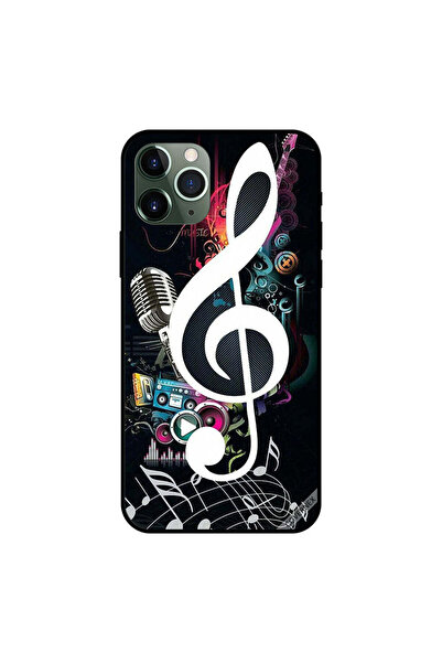 Covernex غطاء حافظة iPhone 11 Pro Max - عناصر موسيقية وموسيقى