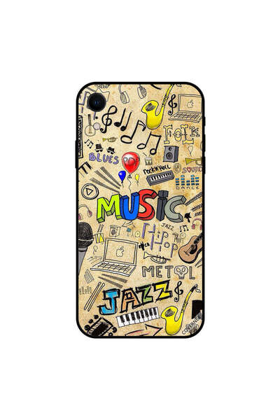 Covernex غطاء حافظة iPhone XR مع علامات موسيقية