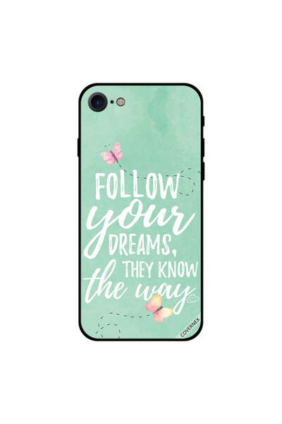 Covernex غطاء حماية لجهاز iPhone 8 اتبع أحلامك