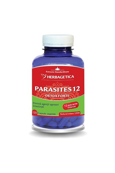 Herbaderm Parasites 12 X 120 Capsule Herbagetica