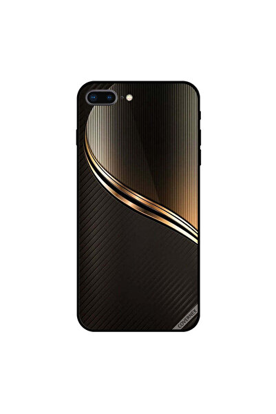 Covernex غطاء حماية لجهاز iPhone 8 Plus بنمط ذهبي داكن