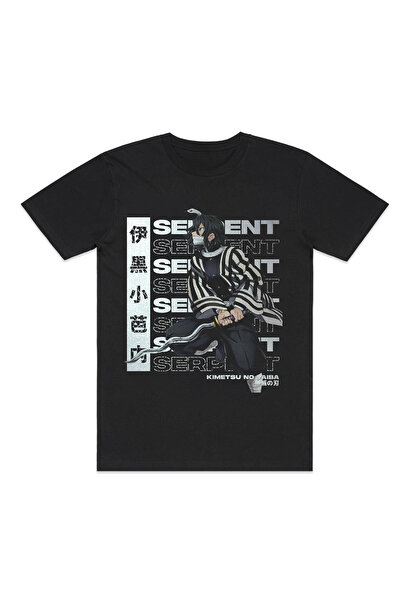 Flood Of Style Tricou unisex cu model anime Demon Slayer ‌ ‌ Iguro Obanai