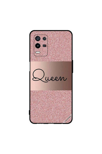 Covernex غطاء حماية لهاتف Oppo K9x Queen Glitters Bg