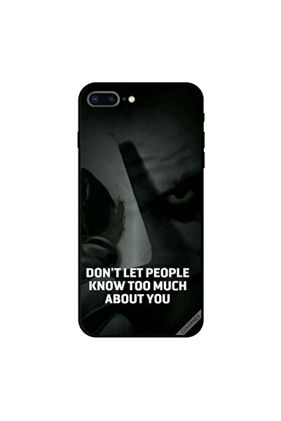 Covernex غطاء حماية لجهاز iPhone 7 Plus لا تدع الناس يعرفون الكثير عنك