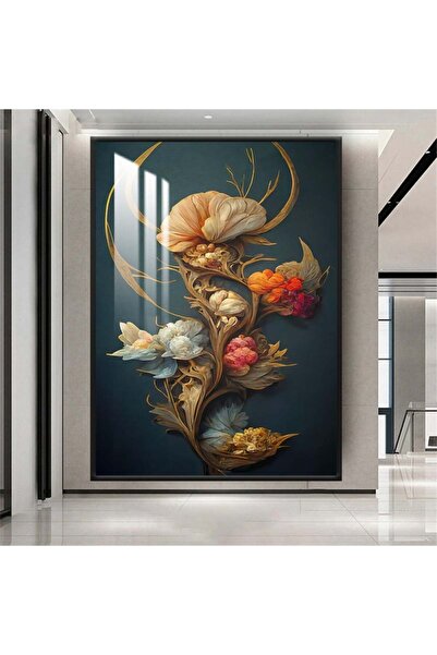 SND لوحة جدارية خشبية فاخرة مع برواز اسود و طبقة من الاكرليك الشفاف