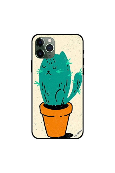 Covernex غطاء حماية لجهاز iPhone 11 Pro بتصميم قطة الصبار