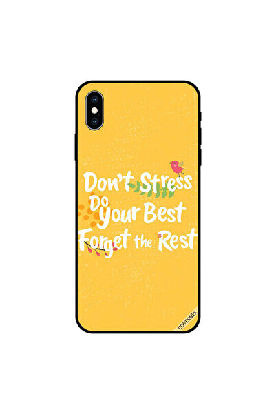 Covernex غطاء حماية لجهاز iPhone XS MAX لا داعي للقلق، ابذل قصارى جهدك