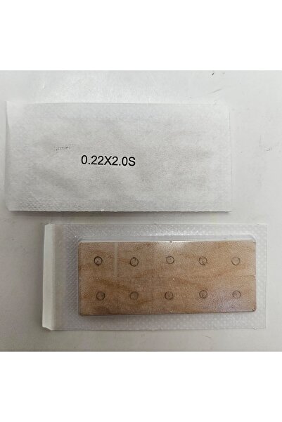 shen long Shenlong Press Needle Kalıcı Kulak İğnesi 100 adet 0.22 x 2 mm S - ...