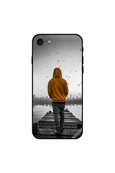 Covernex غطاء حماية لجهاز iPhone 8 بتصميم فتى حزين يمشي